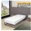 Image de Matelas ressort 90x200 cm accueil moelleux soutien ferme epaisseur 20 cm 7 zones housse de matelas