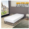 Image de Matelas ressort 120x200 cm accueil moelleux soutien ferme epaisseur 20 cm 7 zones housse de matelas