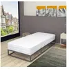 Image de Matelas ressort 90x200 cm accueil ferme soutien ferme epaisseur 20 cm 7 zones housse de matelas