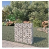 Image de Mur à gabion avec couvercles Acier galvanisé 80x20x100 cm