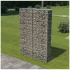Image de Mur à Gabion Couvercles Acier Galvanisé 100x20x150 cm Jardin Terrasse 143579