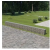 Image de Mur à Gabion Couvercles Acier Galvanisé 600x30x50 cm Jardin Terrasse 143583