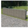 Image de Mur à gabion avec couvercles Acier galvanisé 600x30x150 cm