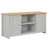 Image de Meuble TV Gris 120 x 39 x 58 cm