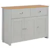 Image de Buffet Gris 112x35x81 cm