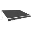 Image de Luifel handmatig uittrekbaar 600 cm antraciet276355