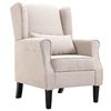 Image de Fauteuil tissu beige