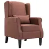 Image de Fauteuil tissu marron