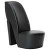 Image de Chaise interieur non empilable non pliable H. 85.5 cm en plastique noir