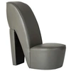 Image de Hakstoel similicuir gris