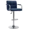Image de Chaise de bar en plastique non empilable non pliable interieur H. 92 cm bleu