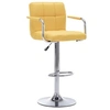 Image de Chaise de bar Jaune Tissu283416
