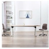 Image de Lot de 2 chaise en bois non pliable interieur H. 84 cm marron