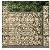 Image de Paniers de gabion 3 pcs Acier galvanisé 25x25x197 cm