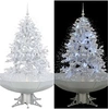 Image de Kerstboom sneeuwend met paraplubasis 140 cm wit284334