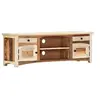 Image de Meuble TV 120 x 30 x 40 cm Bois de récupération massif
