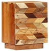 Image de Table de chevet 40 x 30 x 50 cm Bois de récupération massif