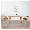 Image de Chaises à manger lot de 2 noir bois courbé et similicuir