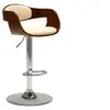 Image de Chaise de bar interieur non pliable en bois H. 87 cm beige