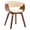 Image de Chaise en bois pliable interieur H. 72 cm beige