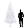 Image de Sapin de Noël artificiel 300 cm Blanc