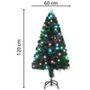 Image de Arbre de Noël artificiel - avec standard et LED - 150 cm -