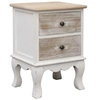 Image de Table de chevet 35x30x50 cm Bois de Paulownia