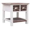 Image de Bijzettafel 40x40x40 cm paulowniahout bruin284067