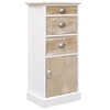Image de Armoire latérale 38x28x86 cm Bois de Paulownia