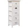 Image de Armoire latérale 35x25x87 cm Bois de Paulownia