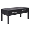 Image de Table basse Noir 100x50x45 cm Bois