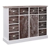 Image de Buffet avec 10 tiroirs Marron 113x30x79 cm Bois284174