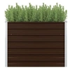 Image de Jardinière Surélevée Pot à Fleurs Cache-Pot Pot à Plante Bac à Plante Véranda Jardin Balcon Patio Terrasse Cour 45712