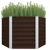 Image de Lit Surélevé Pot à Fleurs Jardinière Pot à Plante Bac à Plante Véranda Jardin Balcon Patio Terrasse Cour Extérieur 45721