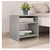 Image de Table de chevet Gris béton 40x30x40 cm Bois d ingénierie