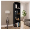 Image de Bibliothèque Meuble TV Blanc 36x30x143 cm Bois d ingénierie