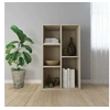 Image de Bibliothèque Buffet Chêne sonoma 50x25x80 cm Bois d'ingénierie