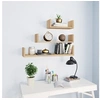 Image de Etagères murales 3 pcs Chêne sonoma Bois d ingénierie