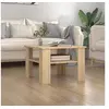 Image de Table basse Chêne sonoma 60x60x42 cm Bois d'ingénierie