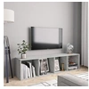 Image de Boekenkast/tv-meubel 143x30x36 cm betongrijs800265