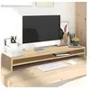 Image de Support de moniteur Chêne Sonoma 100 x 24 x 13 cm Aggloméré