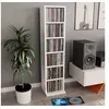 Image de Armoire à CD Blanc 21x20x88 cm Bois d ingénierie