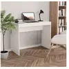 Image de Bureau Blanc 90x40x72 cm Bois d'ingénierie