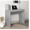Image de Bureau Gris béton 90x40x72 cm Bois d'ingénierie