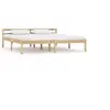 Image de Cadre de lit sans matelas bois massif de pin 180x200 cm
