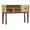 Image de Wandtafel 115x30x76 cm massief ruw mangohout282746