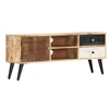 Image de Meuble TV 115x30x47 cm Bois massif de manguier