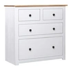 Image de Buffet Blanc 80x40x83 cm Pin Gamme Panama