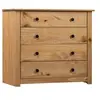 Image de Armoire latérale 80x40x73 cm Pin Assortiment Panama
