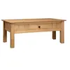 Image de Table basse 100x60x45 cm Pin massif Assortiment Panama